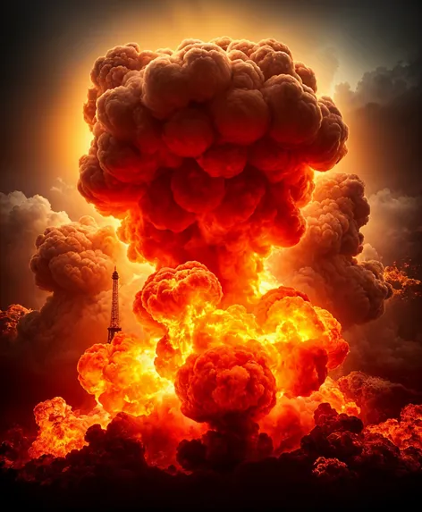 explosion movie poster background