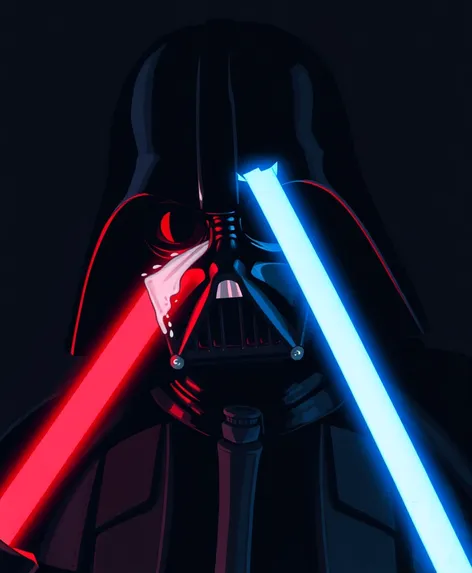 darth vader crying