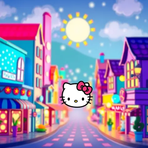 hello kitty town picture