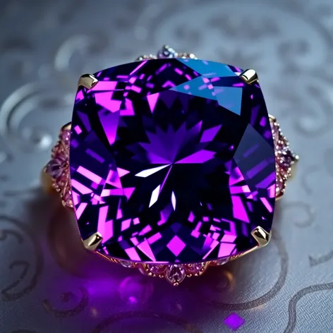 violet precious stone