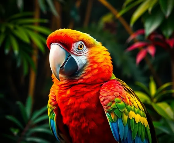 chestnut fronted macaw