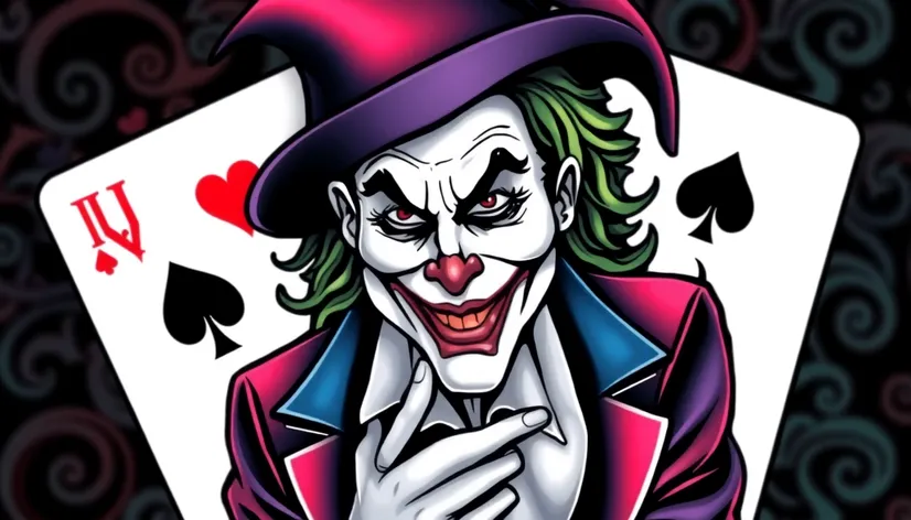 tattoo cards joker