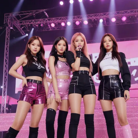 blackpink on stage