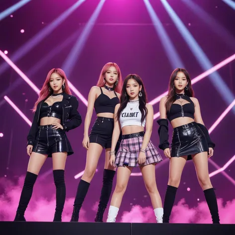 blackpink on stage