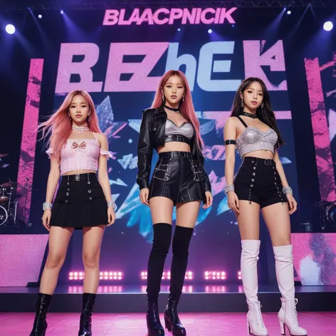 blackpink on stage