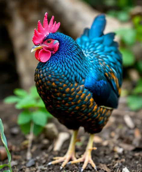 blue copper marans