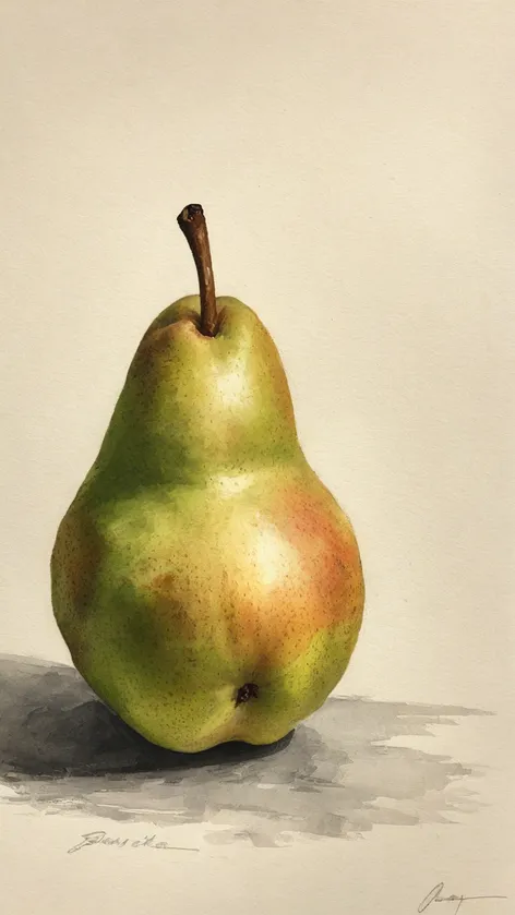 pear drawing