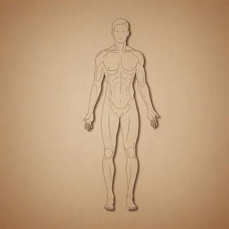 human body outline