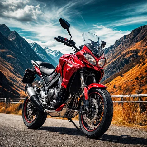 honda cb150x red touring