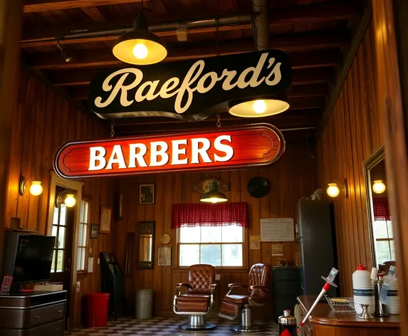 raeford's barber shop davidson