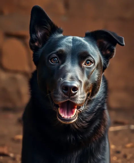 black brown dog