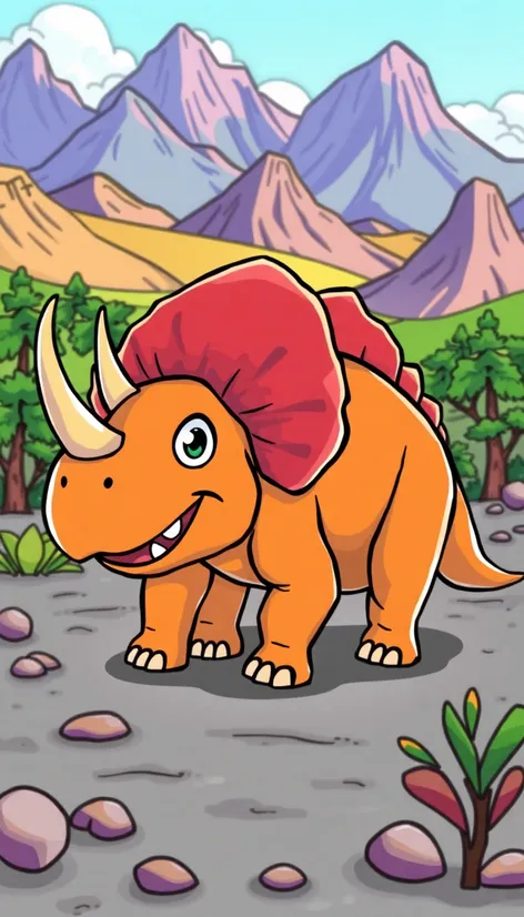 triceratops cartoon