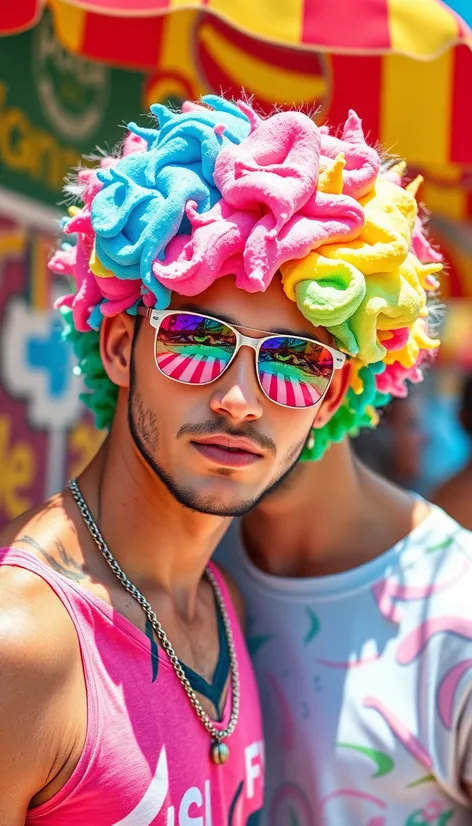 ice cream hair men