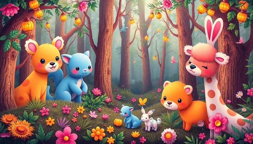 cute animal backgrounds