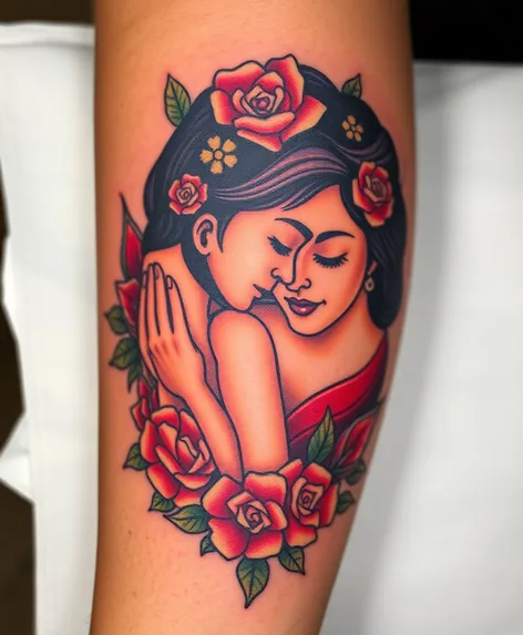 son tattoo for mother