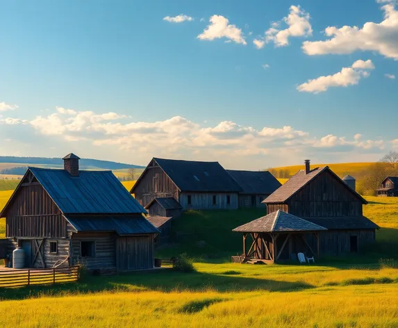 farm buildings