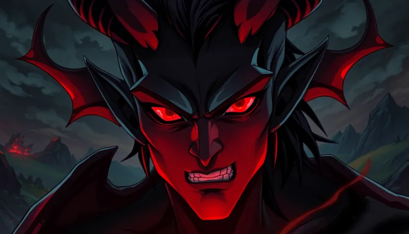 anime guy demon