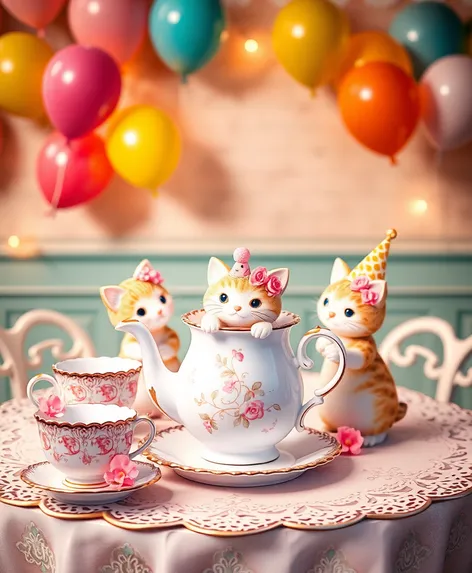 hello kitty tea party