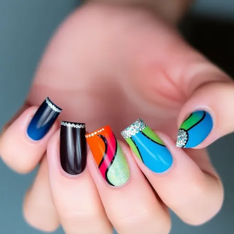 square nail designs