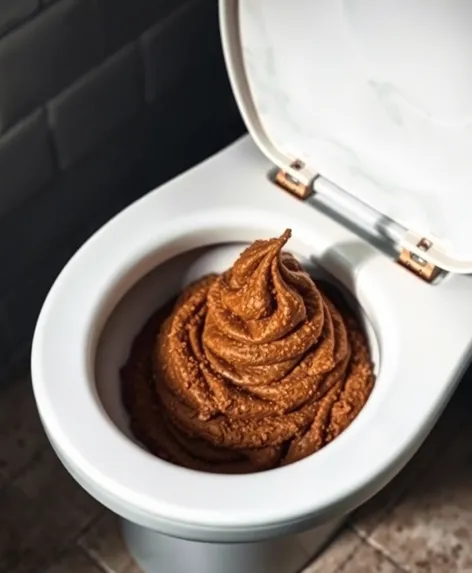 poop in a toilet