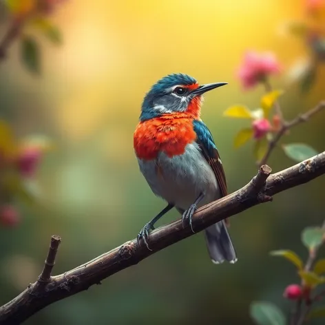 bird on branch