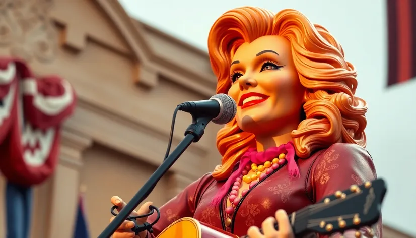 dolly parton statue