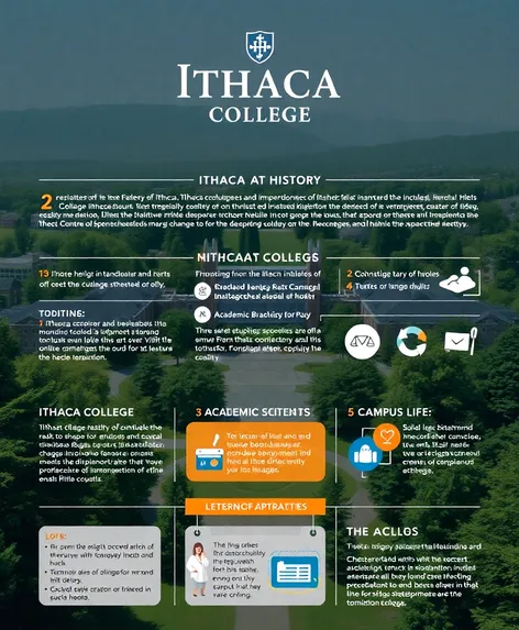 ithaca college infographic