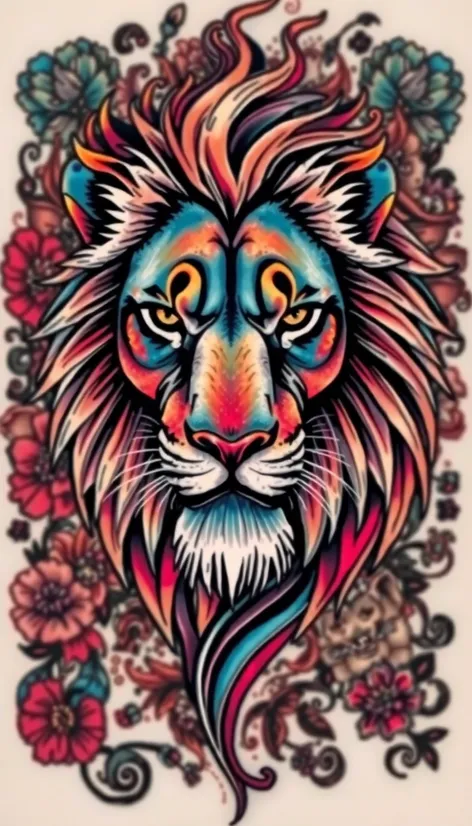 lion tattoo designs