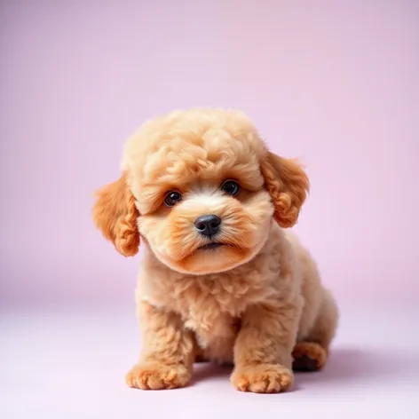 red mini poodle