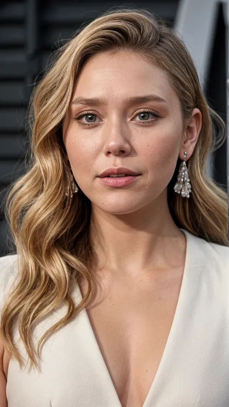 Elizabeth olsen White goo