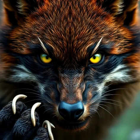 wolverine eye color