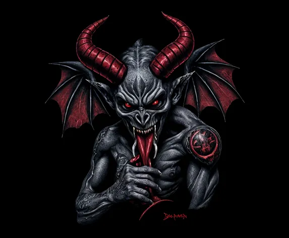 demonic demon tattoos