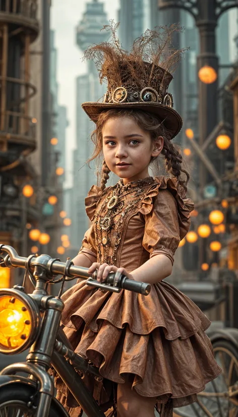 "Design a whimsical steampunk