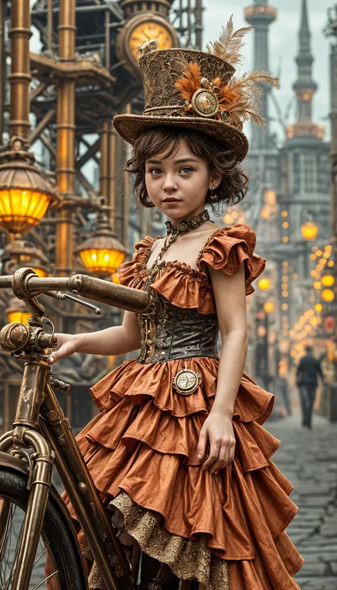 "Design a whimsical steampunk