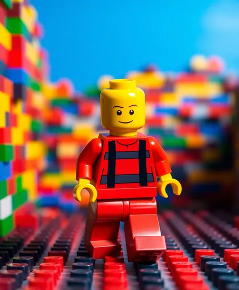 lego character walking