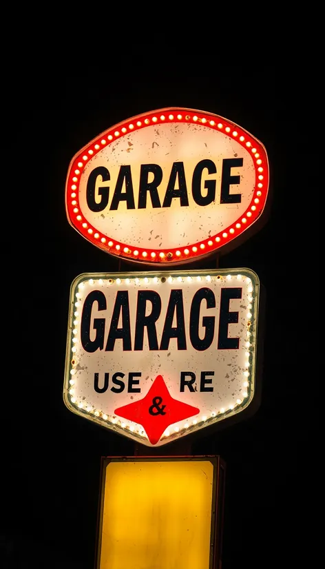 garage signs