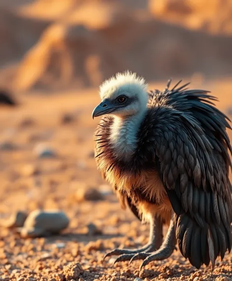 baby vulture