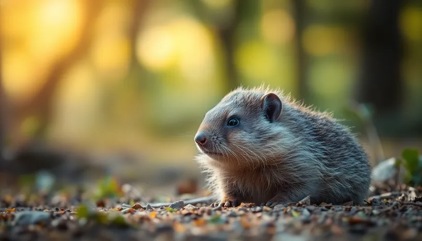 baby groundhog