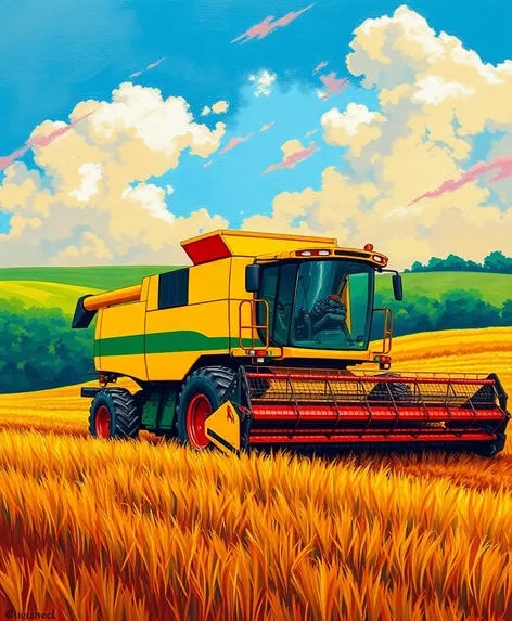 harvester combine harvester