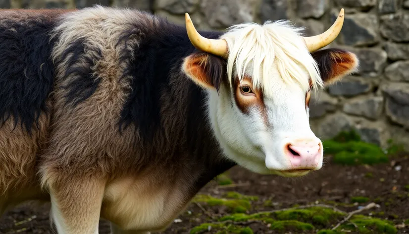 belted galloway cow