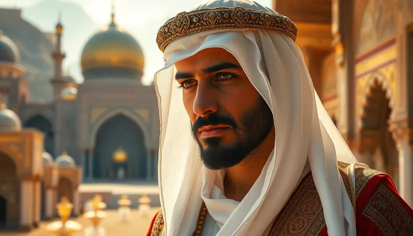 beautiful arabic man