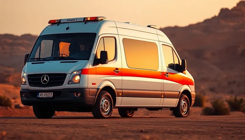 mercedes benz ambulance van