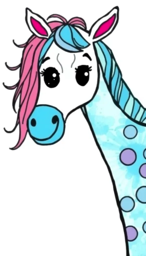 coloring book horse