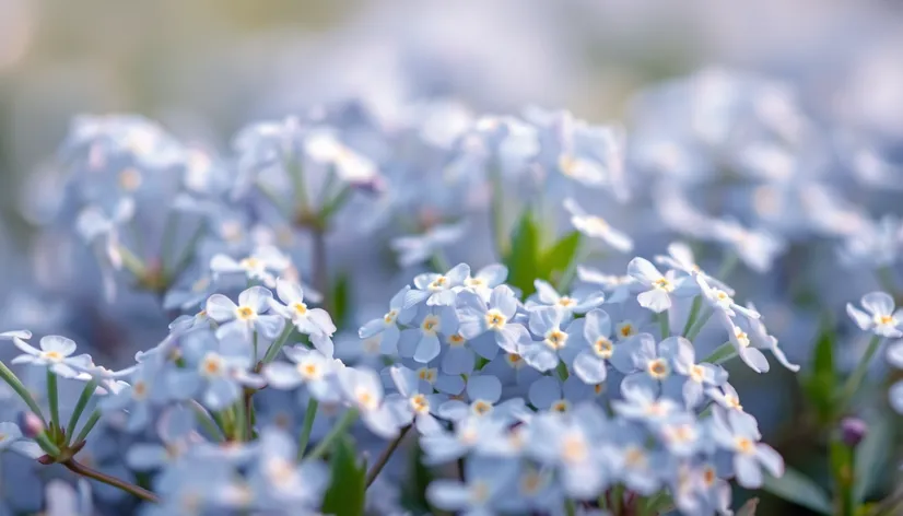 boraginaceae forget me not