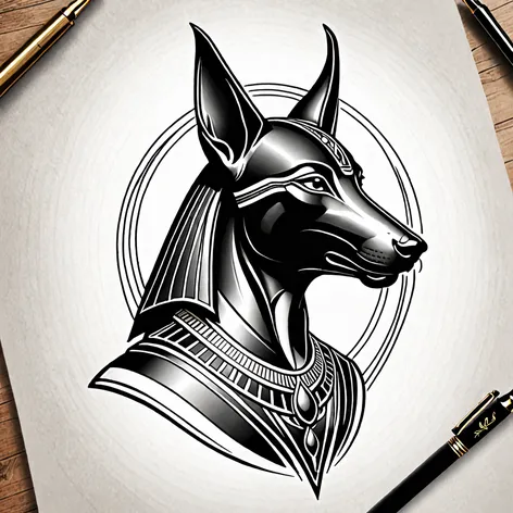 anubis tattoo