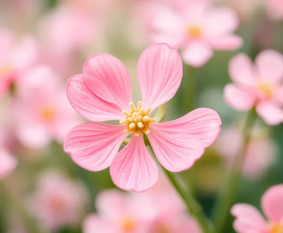 pink wheel flower