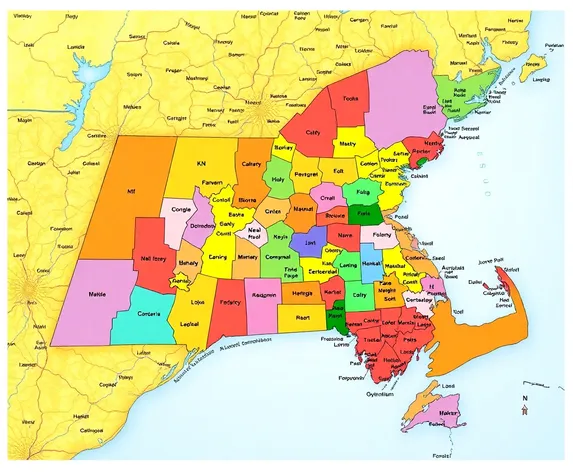 massachusetts county map