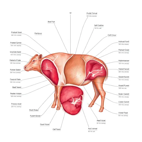 cuts of beef diagram