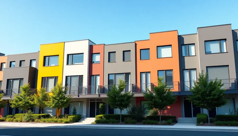 modern townhomes