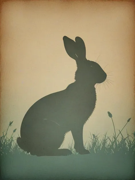 bunny silhouette